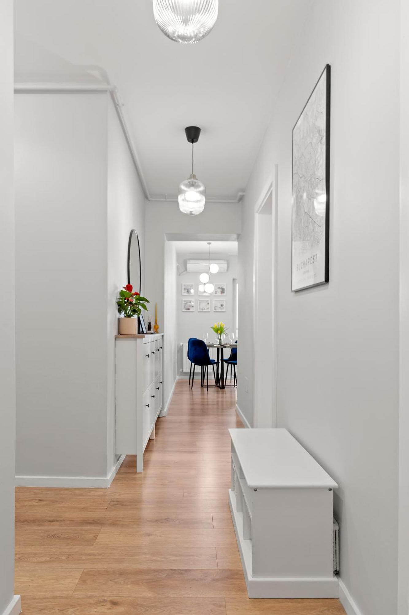Mido Park Apartment With Private Parking & Self Check-In ブカレスト エクステリア 写真